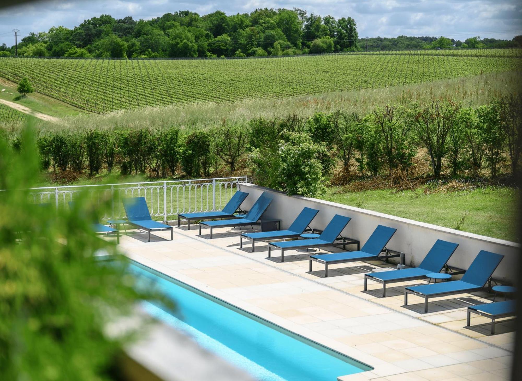 Pey La Tour - Logis Hotels & Restaurant Salleboeuf Eksteriør bilde