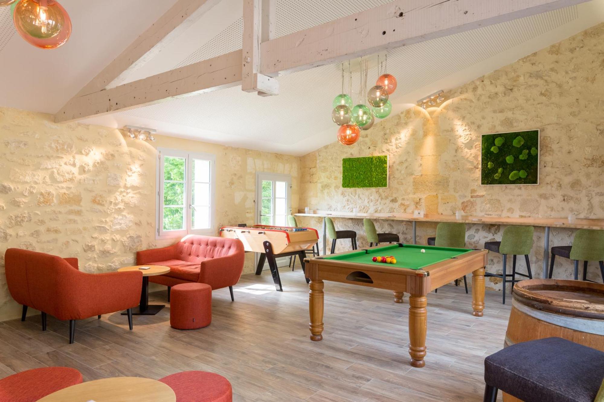 Pey La Tour - Logis Hotels & Restaurant Salleboeuf Eksteriør bilde
